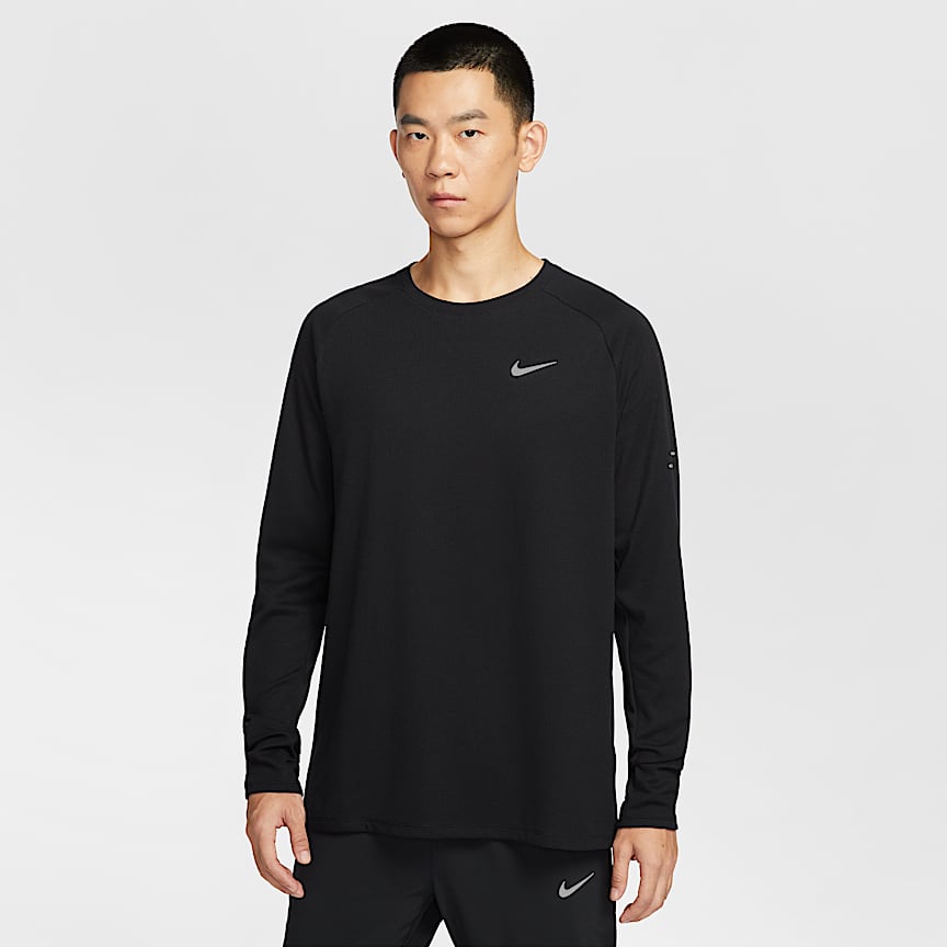 【美品】Nike running Aeroloft ブラック Mサイズ　ダウン Nike Therma-FIT ADV AeroLoft Men's Repel Down Running Jacket. Nike JP